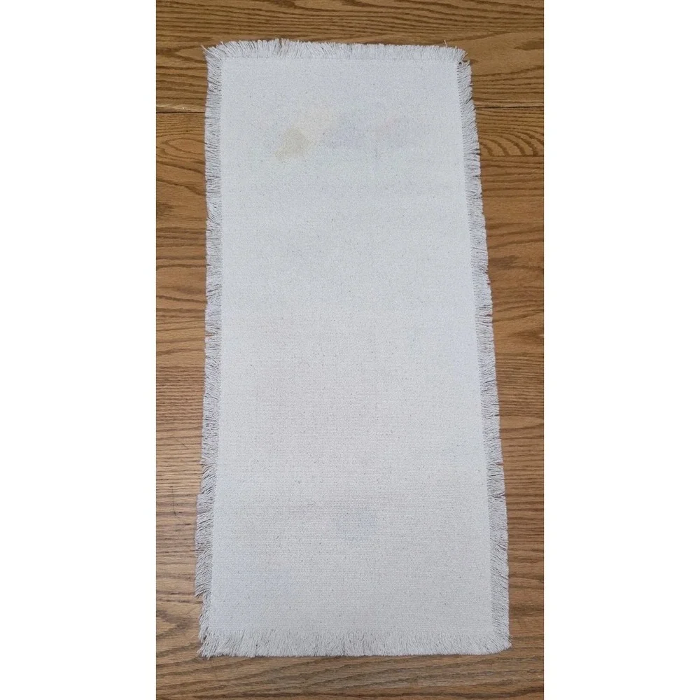 Vintage Country Hearts Woven Table Runner Cottagecore Farmhouse Decor 12